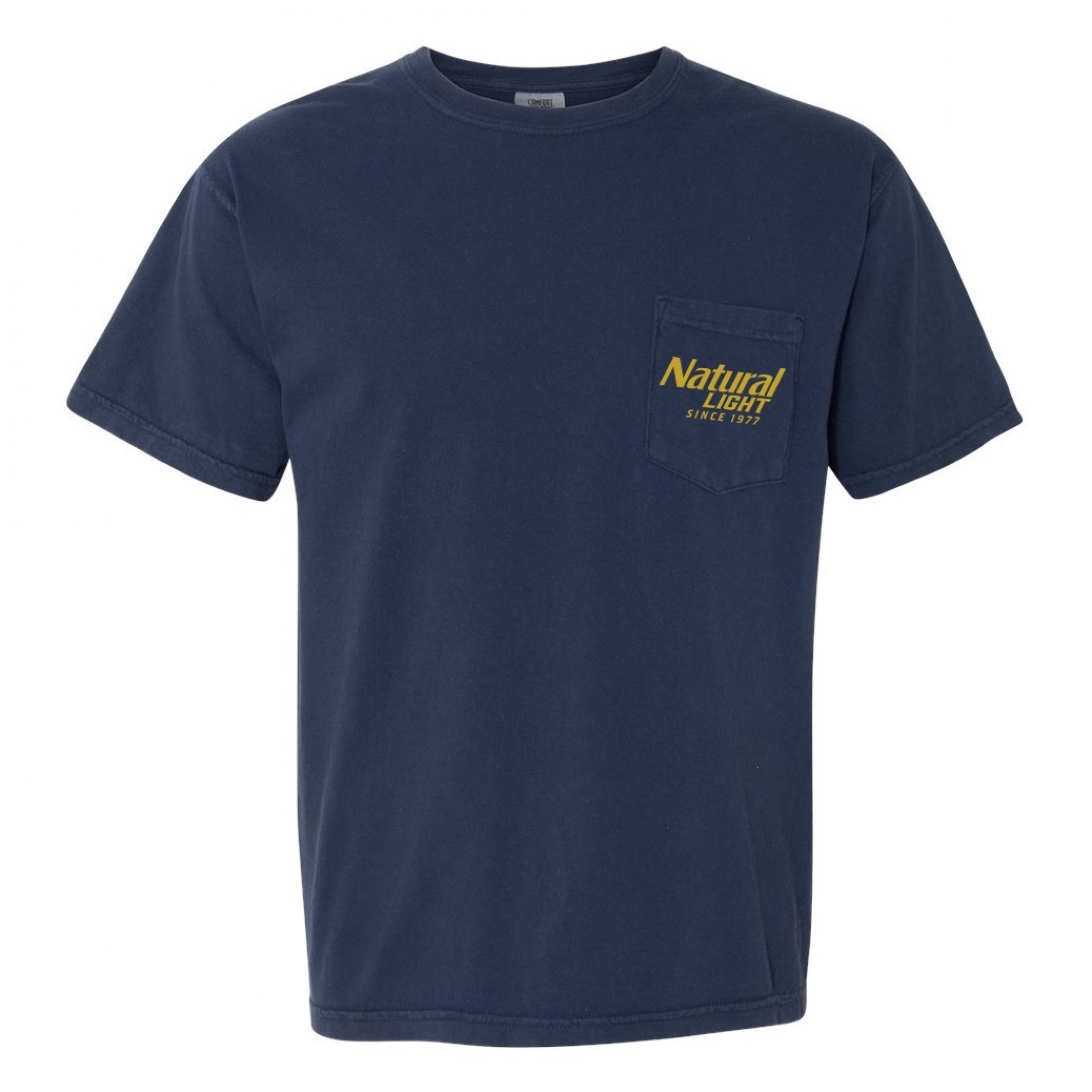 Natural Light Since 1977 Rowdy Gentleman Pocket T-Shirt